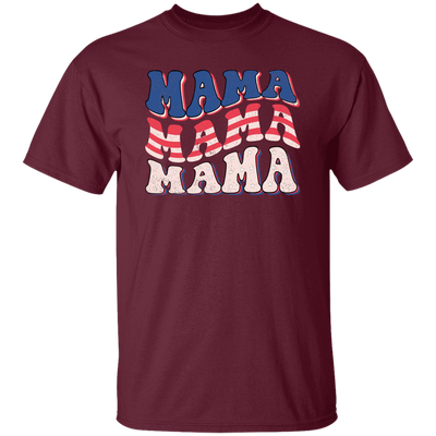 Groovy Mama, Retro Mama, American Mama, Mommy Unisex T-Shirt