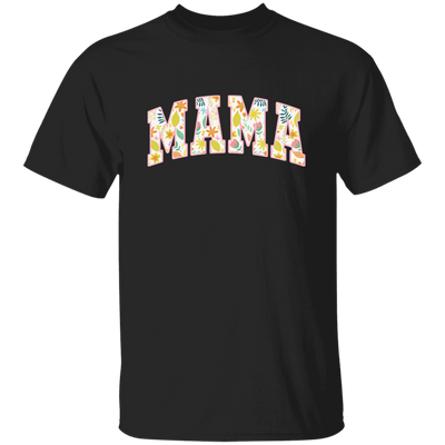 Mama Gift, Floral Mama, Mama Varsity, Mama Design, Mother's Day-pink Unisex T-Shirt