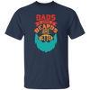 Dad With Beards Are Better, Retro Dad, Father_s Day Gifts Unisex T-Shirt