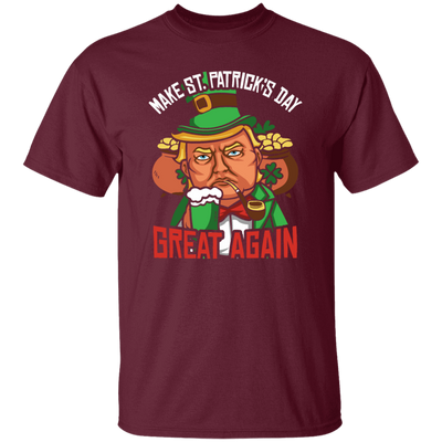 Best Trump In America, Make Patrick Day Great Again, love Shamrock Unisex T-Shirt