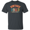 Limited Edition 1983, 1983 Vintage Style, Love In 1983, Best 1983 Unisex T-Shirt