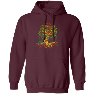 DNA Tree Of Life, Genetics Colorful Biology Science Pullover Hoodie