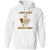 I Just Want Untilit's Quiet, Skeleton Reading Books Pullover Hoodie