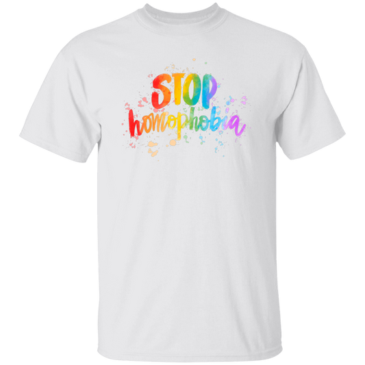 Love Homophobia, Be Kind, Love LGBT, Pride Month Unisex T-Shirt