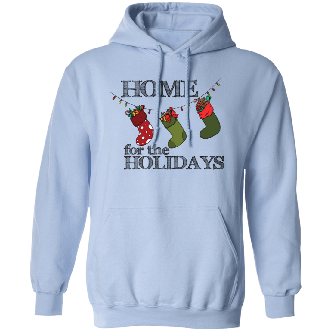 Home For The Holidays, Xmas Socks, Cute Socks, Wish For Xmas, Merry Christmas, Trendy Christmas Pullover Hoodie