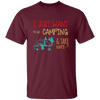 Go To Camping Naps Camping I Just Want _To Go Camping And Take Naps Camping Vintage Unisex T-Shirt
