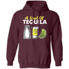 A Shot Of Tequila, The Three Amigos, Lime And Salt Pullover Hoodie