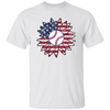 American Baseball, Sunflower Baseball, Leopard Sunflower-3 Unisex T-Shirt