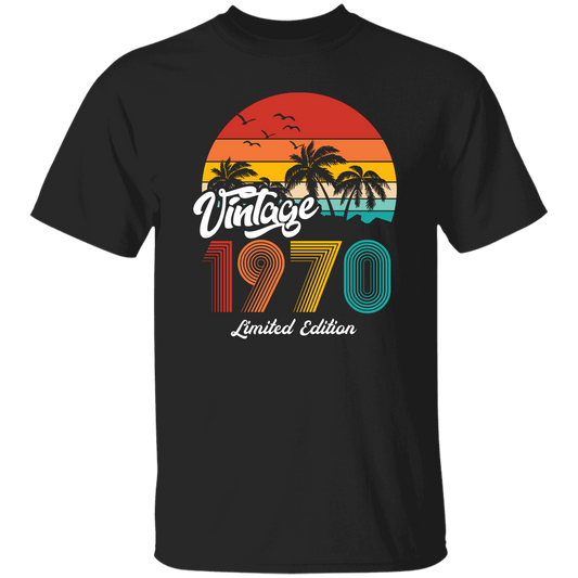 Vintage 1970, 1970 Birthday, 1970 Limited Edition, 1970 Retro Unisex T-Shirt