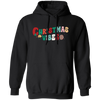 Christmas Vibes, Retro Christmas, Merry Christmas, Trendy Christmas Pullover Hoodie