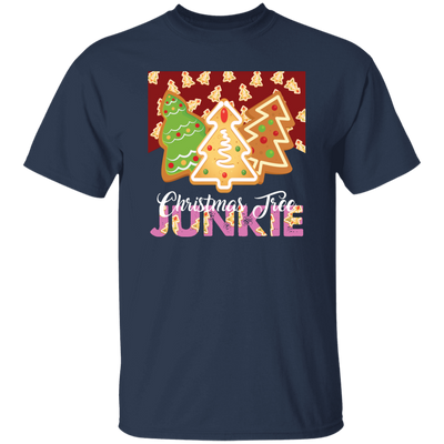 Christmas Tree Junkie, Xmas Tree Gingerbread, Gingerbread Lover, Merry Christmas, Trendy Christmas Unisex T-Shirt