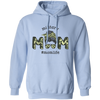 Military Mom, Mom Life, Army Mom, Messy Bun Pullover Hoodie