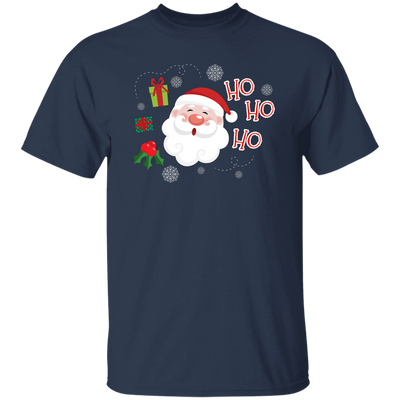 Cute Santa Claus, Ho Ho Ho Santa, Love Funny Santa, Merry Christmas, Trendy Christmas Unisex T-Shirt