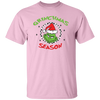 Grinchmas Season, Love Grinch, Merry Christmas, Trendy Christmas Unisex T-Shirt