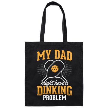 Funny Pickleball Player, Funny Pickleball Pickleball Canvas Tote Bag