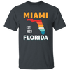 Miami Florida, Miami City, Florida Design, Retro Florida Unisex T-Shirt