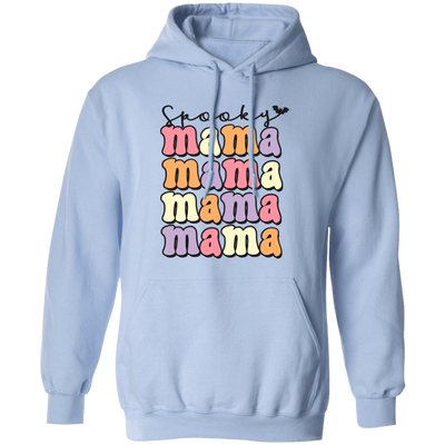 Mama Day, Spooky Mama, Mother's Day, Groovy Mama Pullover Hoodie