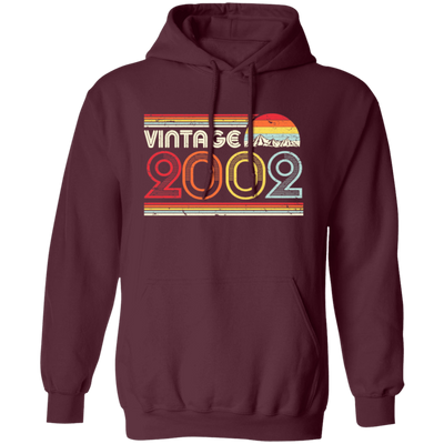 18th 2002 Birthday Gift, Product Classic, Vintage 2002, Love 2002 Pullover Hoodie