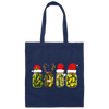 Cucumber Pickles, Pickle Bottles, Pickles Christmas, Merry Christmas, Trendy Chrismas Canvas Tote Bag