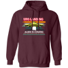 UFO Landing For The Expansion Of Earth, Retro UFO Pullover Hoodie