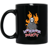 Horror Party, Horror Death, Halloweem Death Black Mug