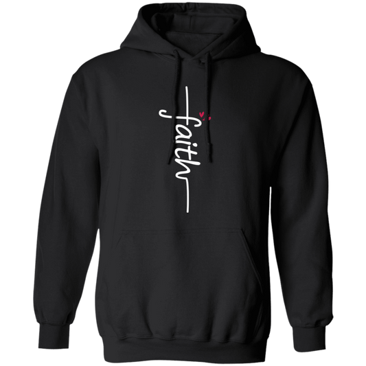 Faith, Love Jesus, Love My Faith, Christian Lover-white Pullover Hoodie