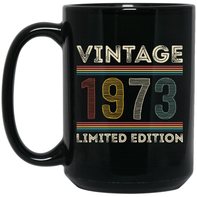 Best 1973 Gift, Born In 1973, Love 1973, Gift For 1973, 1973 Lover Black Mug