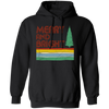 Merry And Bright, Retro Christmas, Love Christmas, Merry Christmas, Trendy Christmas Pullover Hoodie