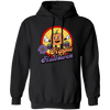 Hippie Halloween, Groovy Halloween, Groovy Pumkpin Pullover Hoodie