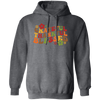 Grateful, Thankful, Blessed, Thanksgiving, Fall Season Pullover Hoodie