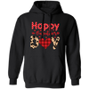 Happy Valentine's Day, Leopard Valentine, Cute Heart Pullover Hoodie