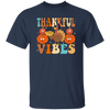 Thankful Vibes, Thanksgiving Day, Turkey's Day Unisex T-Shirt