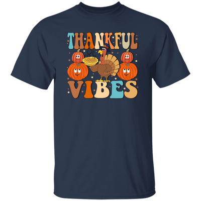 Thankful Vibes, Thanksgiving Day, Turkey's Day Unisex T-Shirt