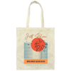 Just Relax, Worldwide Ocean Beach, Goodvibes Only, Summer Canvas Tote Bag