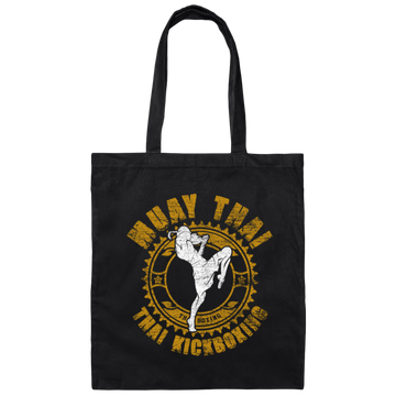 Muay Thai Lover, Kickboxing Player, Best Muay Thai, Love Martial Art Canvas Tote Bag
