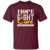 Childhood Cancer Awareness, Hope Fight Cuve, Healing Childhood Unisex T-Shirt