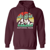 Acadia National Park, Retro Acadia, National Park Gift, Acadia Lover Pullover Hoodie