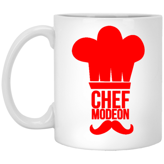 Cook Lover Gift, Cooking Kitchen, Love To Cook, Chef Modeon Gift White Mug