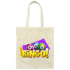 Bingo Balls, Love Bingo, Funny Bingo Game, Funny Game Canvas Tote Bag