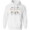 Happy Halloween, Skeleton Dancing, Trendy Halloween Pullover Hoodie