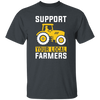 Support Your Local Farmers, Trucktor Retro, Retro Farming Unisex T-Shirt