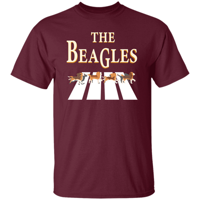 The Beagles, Dogs Hunt Bunnies, 4 Dogs, Beagle Dogs Unisex T-Shirt