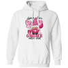 Choose Love, Gnome Matter What, Pink Gnome Pullover Hoodie