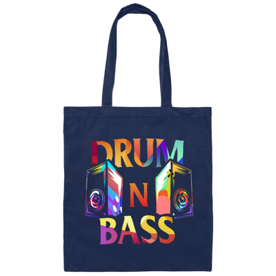 Drum and Bass, Electronic Dance Music, Electronic Drum and Bass Canvas Tote Bag