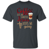 Coffee Gets Me Started, Jesus Keeps Me Going Unisex T-Shirt