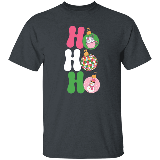 Ho Ho Ho, Funny Santa, Funny Christmas, Love Christmas Christmas Unisex T-Shirt