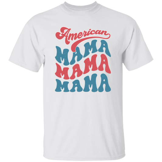 Retro Mama, American Mama, Mother America, Mommy Unisex T-Shirt