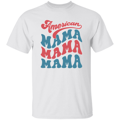 Retro Mama, American Mama, Mother America, Mommy Unisex T-Shirt