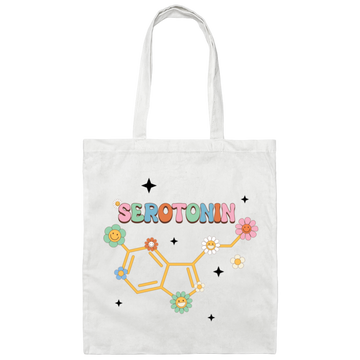 Serotonin, Chemical Lover, Blink Serotonin Canvas Tote Bag