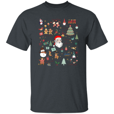 Love Noel, Funny Santa, Merry Christmas, Santa Claus Unisex T-Shirt
